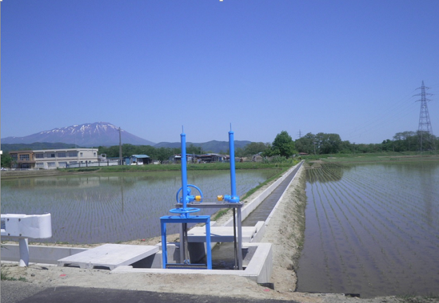 集落基盤整備事業（地域用水型）太田堰地区第8号工事
